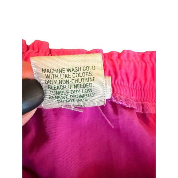 LL Bean Sz Xl Nylon Skirt Pull On Drawstring Summer Cruise Cover-Up - Picture 7 of 8